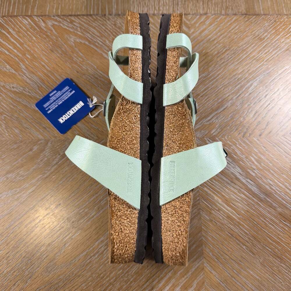 RARE Birkenstock Mayari Sandals in Graceful Matcha Women Sz 8.5 - Picture 2 of 8
